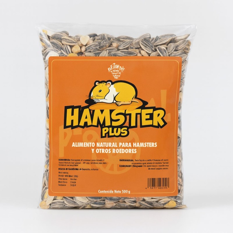 HAMSTER PLUS 500GR.