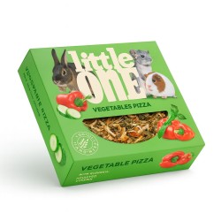 LITTLE ONE MEALBERRY SNACK FORMA PIZZA PEQUEÑOS MAMIFEROS 55 GR.