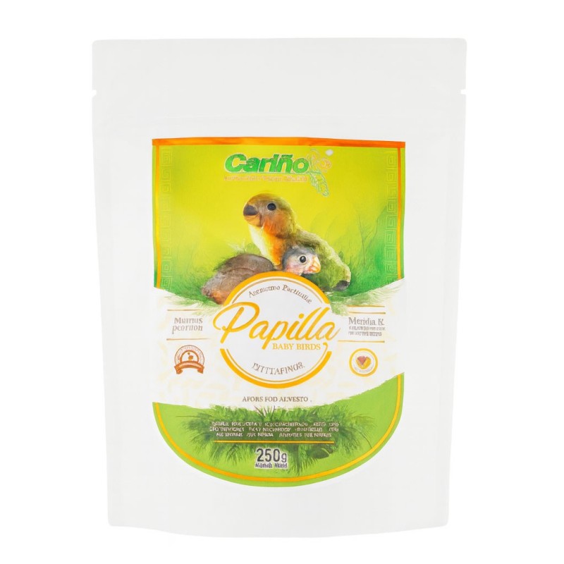 PAPILLA PARA CRIAS DE PSITACIDO 250GRS