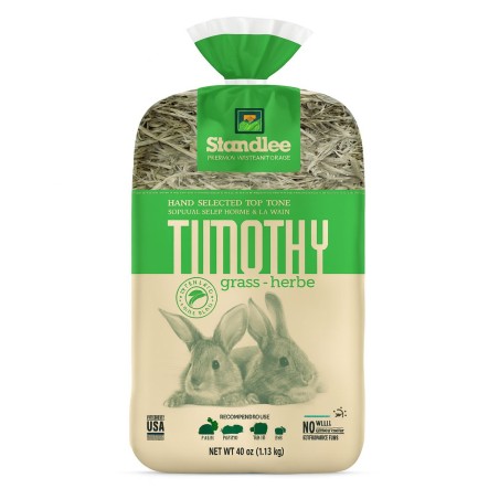 48oz 1.36kg PREMIUM TIMOTHY HAY STANDLEE