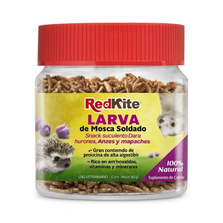 REDKITE LARVA DE MOSCA SOLDADO 30 GRS
