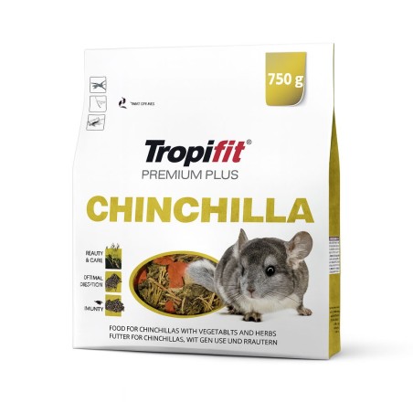 TROPIFIT PREMIUM PLUS CHINCHILLA 750GRS