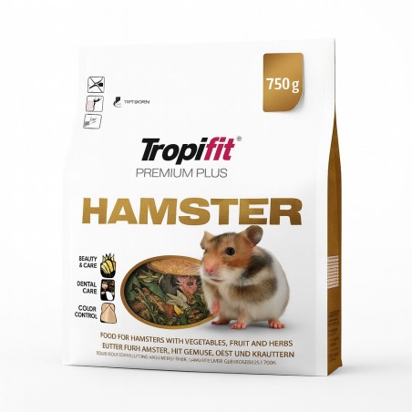 TROPIFIT PREMIUM PLUS HAMSTER 750GRS