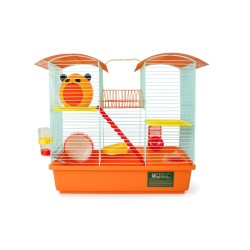 CASA PARA HAMSTER CON BEB. 12X12 CM.