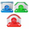 JAULA CURVA HAMSTER 1 PISO 21X16X22 CM