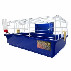 JAULA EQ.CONEJOS 62X35X38 CM.