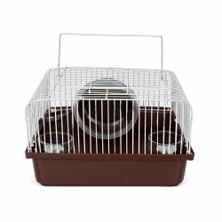 JAULA HAMSTER EQ. CON ASA CAFE 24X27CM
