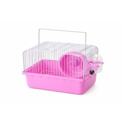JAULA HAMSTER EQ. CON ASA ROSA 24X27CM