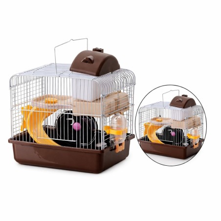 JAULA TOWN HOUSE II CAFE 27X21X33CM