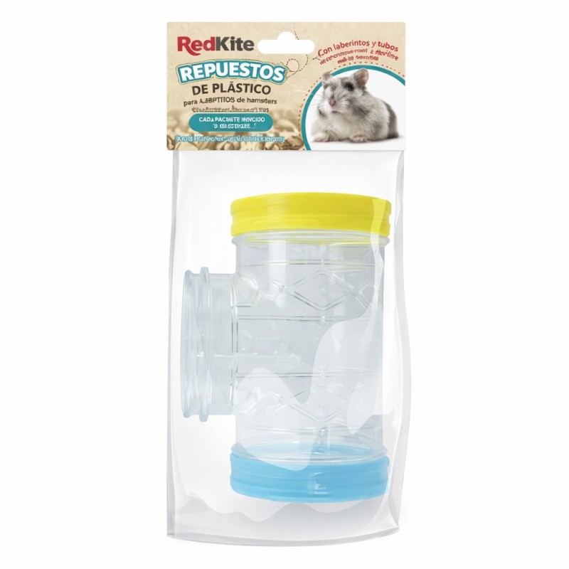 REP TUBO T CON ARGOLLAS PARA JAULA DE HAMSTER