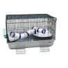SEVENPET JAULA HURONERA CON TUBOS II 100X54X65CM