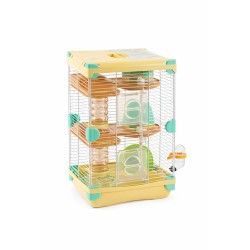JAULA AMARILLA SUNNY HAMSTER (2 PISOS)