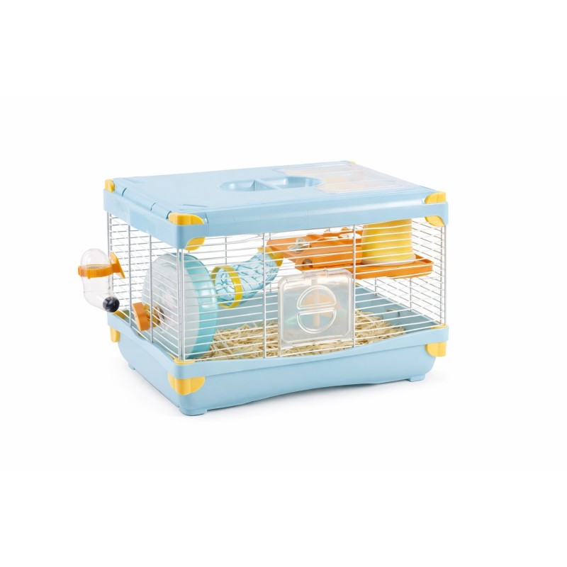 JAULA AZUL SUNNY HAMSTER MED (1 PISO)