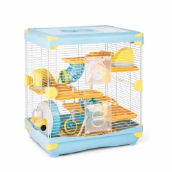 JAULA AZUL SUNNY HAMSTER LAND (3 PISOS)