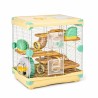 JAULA AMARILLA SUNNY HAMSTER (3 PISOS)